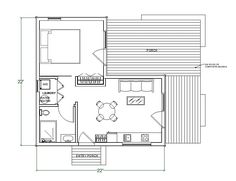 the floor plan for a two bedroom apartment with an attached bathroom and living room area