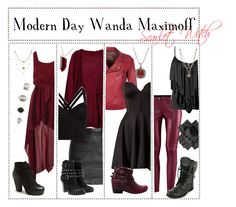 Wanda Maximoff Disneybound, Wanda Maximoff Style, Wanda Maximoff Outfit Inspiration, Wanda Maximoff Inspired Outfits, Outfits For The Club, Best Plus Size Outfits, Marvel Outfits