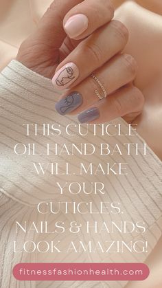 I love this cuticle oil recipe! My nails, hands & cuticles look soooooo good!!!!