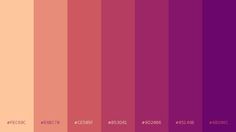 an image of the color purple and pink in different shades, with text that reads