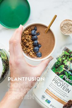 In this pin find the best plant-based protein on the market from PlantFusion! This complete plant protein is made from plants and is delicious! It is the best vegan protein powder. Protein that is easy on digestion, protein that is easy to digest, clean ingredients, responsibly sourced ingredients, clean label, protein powder, plant-based supplements, what supplements should I take? What protein powder should I take? What is the best protein powder to begin with? What protein powder is best? Protein Plan, Daily Protein Intake, Protein Powder Shakes, Vegan Drinks, Organic Protein