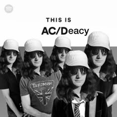 this is ac / deacy cover art for the album'this is ac / deacy '