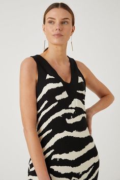 Just say dress. From sophisticated workwear styles to show stopping event-ready designs, our new season dresses have you covered for any and all occasions. Discover unique prints, elegant silhouettes and versatile styles. Whatever you've got in the diary, we've got the dress for it. Shop versatile Midi dresses, elegant Maxi dresses and everything in between. Style: Black Zebra Jersey Maxi Dress. Ideal for: Daywear. Design: All Over Print. Model wears size UK 10 and is 5' 9" tall. Make-up & Fragrance: Primer (Estée Lauder, The Smoother Universal Perfecting Primer + Finisher), Foundation (Estée Lauder, Double Wear Stay in Place Foundation SPF10), Mascara (Lancôme, Hypnôse Custom-Wear Volume Mascara), Bronzer (Estée Lauder, Bronze Goddess Healthy Glow Bronzer), Fragrance (Marc Jacobs, Daisy E Elegant Maxi Dresses, Estée Lauder Double Wear, Bronze Goddess, Maxi Dress Collection, Marc Jacobs Daisy, Jersey Maxi Dress, Double Wear, Elegant Maxi Dress, The Diary