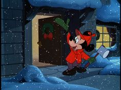 Christmas Cartoon Aesthetic, Christmas In Cartoons, Winter Cartoon, Christmas Profile Pics Aesthetic, Disney Christmas Widgets, Disney In Winter, Christmas In Disney, Christmas Widgets Cartoon, Disney Christmas Aesthetic