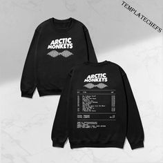 Artic Monkey Tour 2023 Arctic Monkeys Clothes, Arctic Monkeys Hoodie, Band Sweatshirts, Arctic Monkeys Merch, Arctic Monkeys Shirt, American Hoodie, Waistcoat Men, Artic Monkeys, Band Hoodies