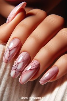 21 Pink Nail Ideas for a Gorgeous Manicure in 2024 Pink Skin Tone, Brown Acrylic Nails