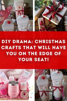 christmas crafts that will have you on the edge of your seat - diy drama christmas crafts