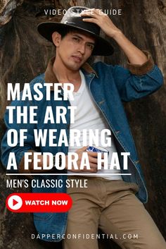 Looking to elevate your look? A fedora can be a game-changer! Whether you’re dressing up or keeping it casual, the right fedora adds sophistication to any outfit. Learn how to style a fedora hat with ease and make a statement with this timeless accessory. #MensFashion #FedoraHat #DapperConfidential #MensStyle #Hats