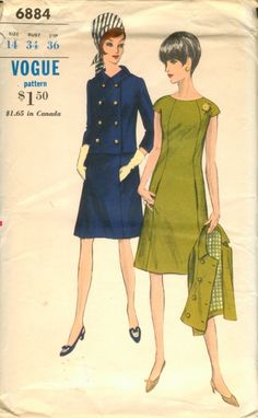 1968 Fashion, Fashion Notebook, Vintage Vogue Patterns, 1960 Fashion, Mod Squad, Fashion 1960s, Robes Vintage