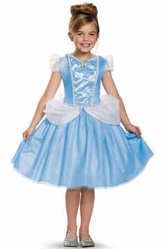 Disney Princess Cinderella Classic Toddler Child Costume Product Description: This Disney Princess Cinderella Classic Toddler Child Costume includes dress with character cameo. This is an officially licensed Disney product. Items NOT included: Shoes Available Sizes: X-Small (3T-4T), Small (4-6x) and Medium (7-8) Material: (Shell) 100% Polyester; (Overlay) 100% Polyester; (Lining) 100% Polyester, Exclusive of Decoration Care Instructions: Hand Wash Cold Separately, Do Not Bleach, Line Dry, Cool I Cinderella Costume Kids, Princess Cinderella Costume, Princess Costumes For Girls, Disney Princess Halloween, Toddler Dress Up, Disney Princess Costumes, Role Play Costume, Cinderella Costume, Disney Princess Cinderella