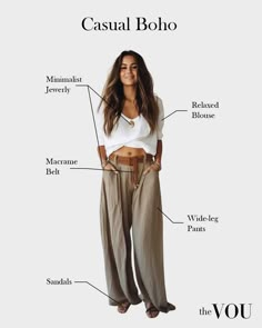 Yoga Style Fashion Boho, Mom Jeans Boho Outfit, Boho And Classic Style, Middle Age Boho Style, Boho In Your 40s, Relaxed Boho Style Outfit Casual, Boho Relaxed Outfit, Boho Outfit Inspo Bohemian, Bohemian Style Outfits Summer