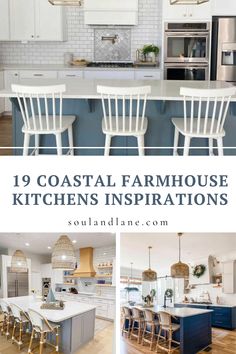 the top 10 coastal farmhouse kitchen designs