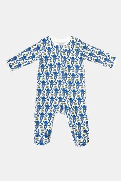 Roller Rabbit Infant Monkey Zipper Footie Monkey Print, Roller Rabbit, Footie Pajama, Baby Pajamas, Baby Monkey, Sleepwear & Loungewear, Shipping Orders, Classic Pattern, Baby Hats