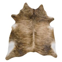 Brindle Cowhide Rug - Rodeo Cowhide Rugs5x6 Brown Cowhide Rug, Large Cowhide Rug, Hide Rugs, Brindle Cowhide, Statement Rug, Brown Cowhide, Hide Rug, Cowhide Rug, Sheepskin Rug