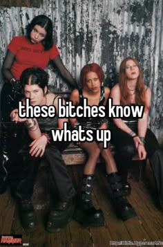 My Ruin Band, Kittie Band Pfp, Kittie Band 90s, Riot Grrrl Fashion, Kittie Band, Band Humor, Riot Grrrl, Music People