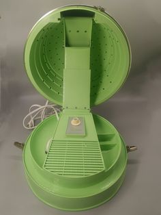 Vintage Lime Green Lady Torcan Hooded Hair Dryer, works well, Remote Control. Model 1042. AMPS 700 Watts, 120 Volts 60 CY. Size: Height 12"/30cm, Diameter 13.5"/34cm. Please leave your phone number when placing the order. We check the carriers' discounts every day and will ship you by UPS, FedEx, Purolator, Loomis or other qualified carriers with the tracking number if the cost you pay for Canada Post can cover it. You will receive it much early than expected. Hooded Hair Dryer, Hair Dryer, Phone Numbers, Lime Green, Remote Control, Pet Supplies, Display Homes, Green, Craft Supplies