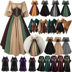 PRICES MAY VARY. Material: Made of high quality fabric, lightweight soft and comfortable.Soft fabric with a little stretchy, breathable to wear. renaissance fairy costume women hooded renaissance fairy costume women green renaissance fairy costume women wings edieval dress for women medieval dress for women short medieval dress for women plus size medieval dress for women renaissance medieval dress for women plus medieval dress for women black medieval dress for women purple medieval dress for w Easy Victorian Costume, Medieval Short Dress, Vintage Dress Plus Size, Dark Woodland Fairy Costume, Plus Size Fantasy Dress, Plus Size Ren Faire Costume, Rennaisance Outfits, Medival Outfits Woman, Simple Medieval Dress