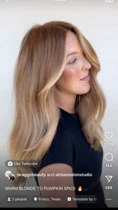 Toner For Blonde Hair, Pumpkin Spice Hair, Beige Blonde Hair, Ice Blonde Hair, Strawberry Blonde Highlights, Beige Hair, Long Length Hair, Strawberry Hair