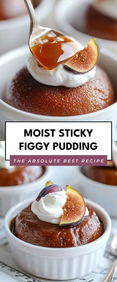 Image for Moist Sticky Figgy Pudding Figgy Pudding Recipe, Sticky Pudding, Easy Pudding Recipes, Figgy Pudding, Plum Pudding, Cookie Snack, Holiday Recipes Christmas, Christmas Goodies, Savory Snacks