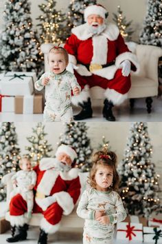 Santa Claus Photos, Christmas Card Photos, New Year Photoshoot, Waukesha Wisconsin, Mini Photo Shoot, Mini Photo Sessions