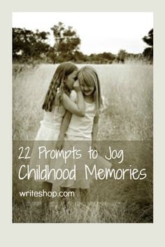 As vivid as the moment seems at the time, memories fade. These childhood memories prompts will help jog them! Writing About Childhood Memories, Childhood School Memories Quotes, Childhood Journal Prompts, Memory Prompts, Childhood Memories Friendship, Repressed Memories Childhood, Writing Strategies