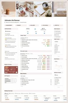 Maximize Productivity with a Weekly Planner Strategy notion_customization #notion_reading_template #notion_template. Free Printable Weekly Planner Template, Free Weekly Planner Templates, Notion Habit Tracker, Notion Planner Template, Notion Template Free, Study Planner Free, Notion Inspiration