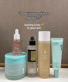 K Beauty Skin Care Products, K Skincare, Korean Skin Care Secrets, Asian Skincare, Healthy Skin Tips, Skin Care Kit, Pretty Skin Care, Glass Skin, Face Skin Care