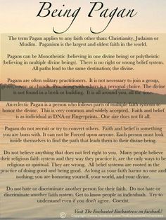 Visit the post for more. How To Be Pagan, Pagan Information, Pagan Vs Wiccan, Daily Pagan Practice, Pagan Beliefs Spirituality, Christo Paganism, Paganism Aesthetic, Pagan Parenting, Wiccan Traditions