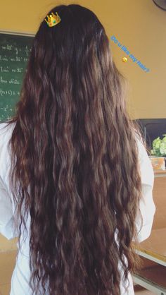 Long wavy hair brown Hairstyles For Long Wavy Hair, Wavy Hair Brown, Styling Hairstyles, Wave Hairstyle, Wave Hairstyles, Thick Wavy Hair, Mermaid Vibes