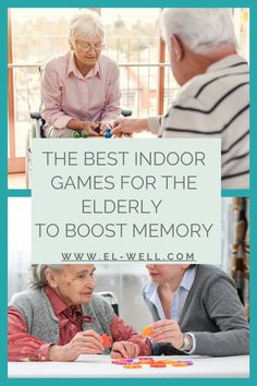 the best indoor games for the elderly to booster memory