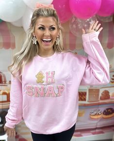 Look no further than this 'Oh Snap' Letter Patch Crewneck Sweatshirt! Featuring an eye-catching letter patch on the center and crafted with a soft cotton blend, this sweatshirt will make a statement and keep you comfortable. Wear it and make a unique statement! Iron On Patch Sweatshirt Ideas, Iron On Patch Sweatshirt, Iron On Patches Sweatshirt Ideas, Patched Sweatshirt, Teaching Fits, Chenille Patch Sweatshirt, Christmas Ootd, Classroom Assistant, Patch Clothes