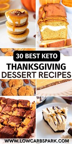 the best keto thanksgiving dessert recipes