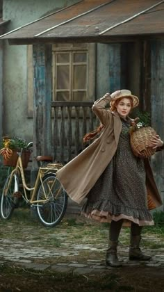 Farm Clothes, Old Fashion Dresses, Cottagecore Outfits, Cottagecore Fashion, Anne With An E, Anne Of Green Gables, Green Gables, Autumn Aesthetic, Pose Reference Photo