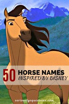 horse names inspired by disney characters