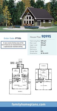 the floor plan for this house is shown