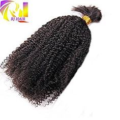 #RJ Hair #Kinky Curly Hair Bulk #Mongolian Kinky Curly Human Hair #Hair bulk #Whatsapp: 008618354218743 Afro Curly Hair, Hair Afro, U Part Wig, Hair Braiding, Braiding Hair, Full Lace Wig, Human Hair Wigs, Lace Wigs, Lace Front Wigs