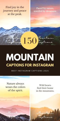 Elevate your posts with mountain captions Instagram-worthy! Perfectly short, funny, and filled with aesthetic snow stories for your next post. Save to your caption ideas board and find even more online!