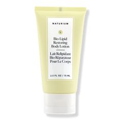 Travel Size Bio-Lipid Body Lotion - BIO-LIPID RESTORING BODY LOTION 2.5OZBenefitsHelps replenish skins moisture for softer, smoother, and more supple looking skinSilky, non-greasy lotionDelivers instant hydrationProvides all-day moistureDermatologist testedFragrance freeVegan, paraben & cruelty freeFeaturesAdvanced lipid complex provides all day moisture with biomimetic emulsifying actives that mimic the lipidic composition of the skin surface and helps restore the hydrolipidic film due to the presence of triglycerides.TSA friendly travel sizeKey IngredientsOmega Fatty Acids: increase hydration without feeling heavyShea Butter: intensely hydrates & helps retain moisture, has anti-inflammatory properties to help soothe skinB Vitamins (B2, B3, B5): help improve tone & texture - Travel Size B Makeup Brands, Flower Extract, Hydrate Skin, Ulta Beauty, Fatty Acids, Travel Size, Skin Moisturizer, Fragrance Free Products, One Color