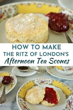 how to make the ritz of london's afternoon tea scones - recipe