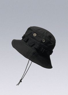 Black Bucket Techwear Sytle Hat
*/. FEATURES & DETAILS:

Available In Black.
Polyester, cotton.