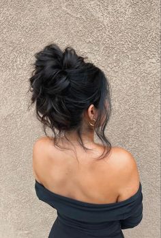 Bridesmaid Hair Inspo, High Bun Hairstyles, Guest Hair, Bridal Hair Updo, Low Bun