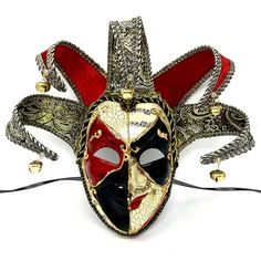 PRICES MAY VARY. Comfortable Fit : Our Venetian Filigree masks are made of strong, durable and lightweight metal that is malleable and can easily be molded to the contours of the wearers face. Its jet-black paint finish feels comfortable against your face and will not chip off. Our Venetian Filigree masks are perfect for Masquerade parties, Mardi gras, Festivals, Carnival themed parties, Formal balls, Halloween parties, trick-or-treat, cosplay, theatrical plays, fashion shows, pageants , New Yea Masquerade Mask Full Face, Masquerade Decorations, Jester Mask, Venetian Masquerade Masks, Carnival Themed Party, Mardi Gras Costumes, Venetian Masquerade, Masquerade Costumes, Fabric Embroidery