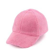 The CC Cozy Sherpa Cap is a versatile and comfortable accessory that can be worn for a variety of occasions. Crafted with a 6-panel mesh construction and adjustable velcro strap, this one-size-fits-most cap is designed to provide a snug and cozy fit for men, ladies, and teens. The 100% polyester sherpa material ensures warmth and softness, while the 2-3/4" brim offers UV protection from the sun. Whether you're hitting the gym, attending a dance recital, or simply enjoying a day outdoors, this ca Usa Business, Pink Baseball Cap, Affordable Fashion Women, Cozy Fits, Floral Jumpsuit, Velcro Straps, Hook And Loop, Pet Hair, Hand Dyeing