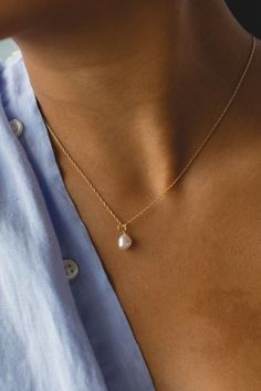 Pearl Drop Necklace Beauty And Grace, Pearl Drop Necklace, San Clemente, Delicate Chain, Luxurious Design, Pearl Pendant Necklace, Timeless Treasures, Drop Necklace, Pearl Drop