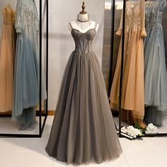 فستان زهري, A Line Evening Dress, Corset Dress Prom, Evening Dress Floor Length, Prom Dress Ideas, Prom Inspo, Prom Dresses Vintage, فستان سهرة, A Line Prom Dresses