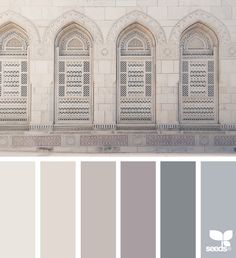 the color scheme is gray and white, with an assortment of different shades to choose from