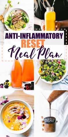 The anti-inflammatory diet meal plan is a simple, healthy meal plan to RESET your body from oxidative stress.Get our healthy recipes + grocery shopping list Blend Diet Recipes, 5 Day Anti Inflammation Diet, Healthy Non Inflammatory Dinner, Noninflammatory Foods Healthy, Food Elimination Diet Recipes, Recipes To Lower Inflammation, Immudi Diet Plan, Gallbladder Diet Meal Plan, 30 Day Anti Inflammation Meal Plan