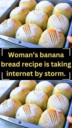 woman's banana bread recipe is taking internet by storm and it doesn't taste