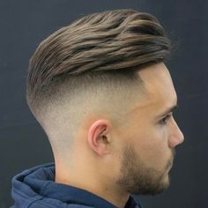 Long Hair Fade, Mid Fade Haircut, Fade Haircut Styles, Best Fade Haircuts, Trendy We Fryzurach, Pompadour Fade, High Fade Haircut