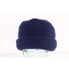 Vtg 90s Streetwear Double Faced Chunky Ribbed Knit Winter Beanie Hat Cap Blue Beanie Has pilling One Size Blue Acrylic US Shipping is FREE Canada is $15 and International is $24 Check out my other items in my store! Winter Hat Bin 1 Ribbed Cap For Cold Weather, Casual Thick Beanie Hat, Navy Cap For Winter, Winter Ribbed Hats For Streetwear, Knitted Cap Style Hat For Streetwear, Navy Hats For Winter Cold Weather, Knitted Cap For Streetwear, Winter Streetwear Ribbed Hat, One Size Fits Most Ribbed Beanie